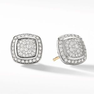 David Yurman Silver and Gold Earrings
